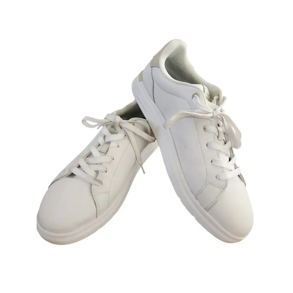 KURU White Leather Comfort Sneakers Men’s 10.5 Women’s 12 Medium